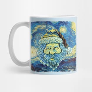 Santa Van Gogh Style Mug